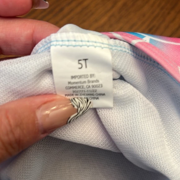 Brand New Mermaid Sequin Shell Bathing Suit, size 5t! - Picture 3 of 3